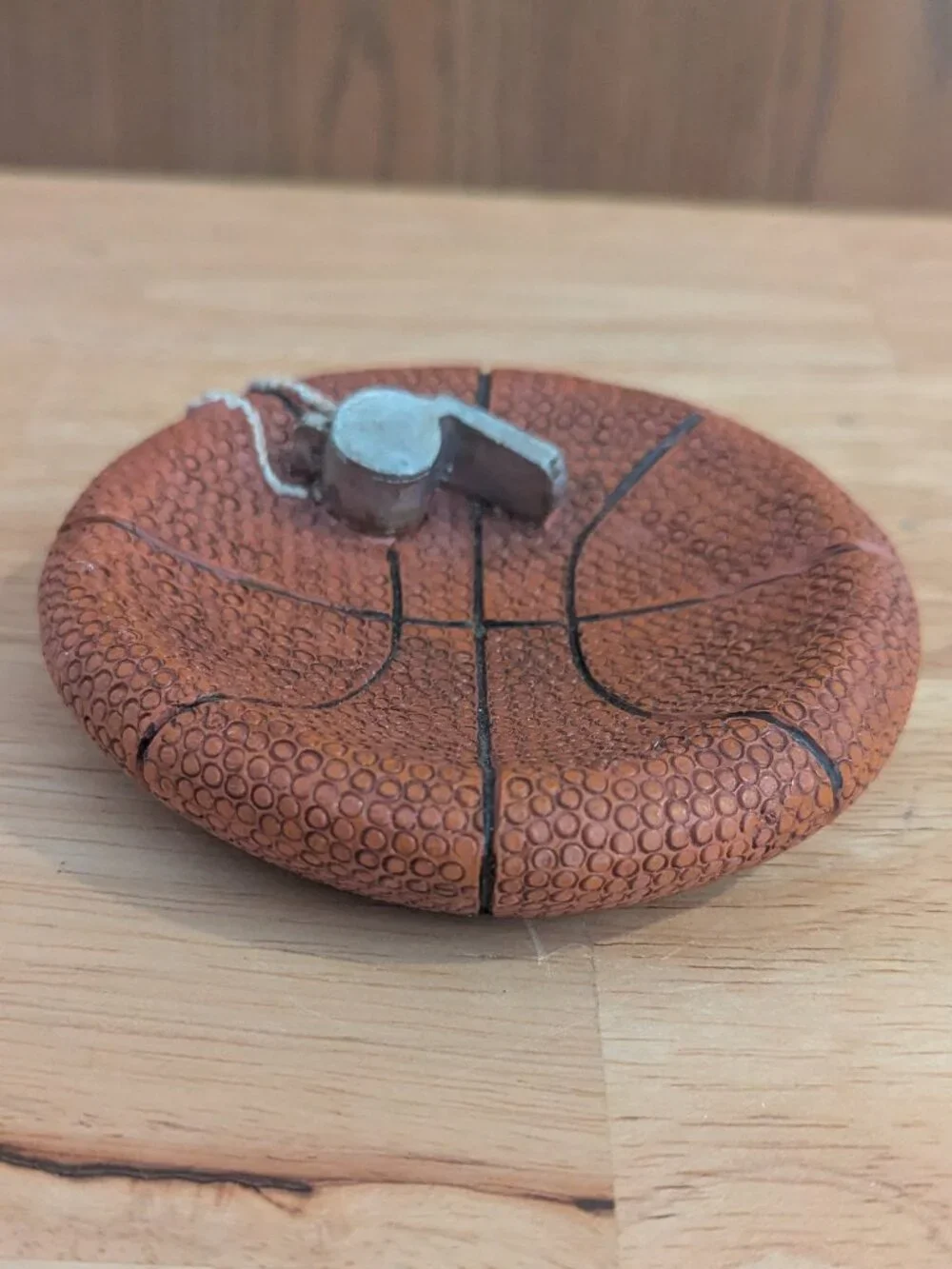 Basketball Lover Trinket Dish Loose Change Keys Jewelry  Room Decor Sports 4